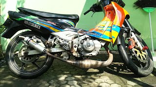 REVIEW KNALPOT KOLONG CREAMPIE SATRIA 2 TAK