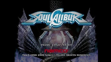 Soul Calibur(Dreamcast) - Arcade Mode Playthrough as Nightmare