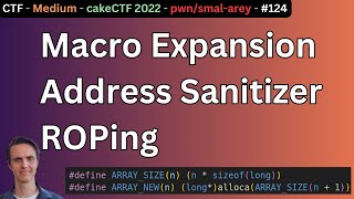 ROPing from a Macro Expansion; pwn/smal-arey CakeCTF 2022