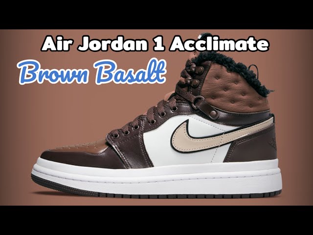 靴 AirJordan 1 High Acclimate Brown Basalt Air Jordan 1 Acclimate 'Fur Brown Basalt' – SneakerSafe