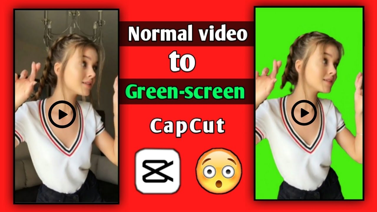 how to convert normal video to Green screen background video on mobile ...