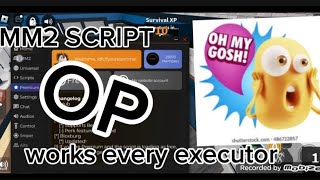 MM2 SCRIPT WORKS EVERY EXECUTOR