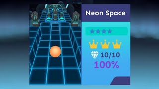 Rolling Sky Remake - Neon Space [by: Huy Trien]