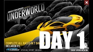 C01 NFS (No Limit) - Special Event (Underworld) - Chapter 1 (Event 1 - Event 5) - HD (1080p)