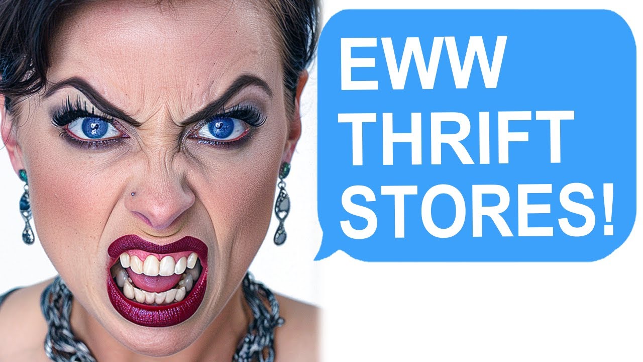 Karen SHAMES ME for Shopping at Thrift Stores! Reddit Stories YouTube