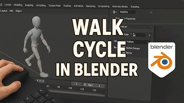 How To Create Walk Cycles in Blender - The Fastest Method #walkcycle #blender #animation