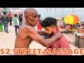 2$ World’s Best Street Barber Head Massage |  Baba Chamunda Barber | ASMR MASSAGE Therapy |EP-6