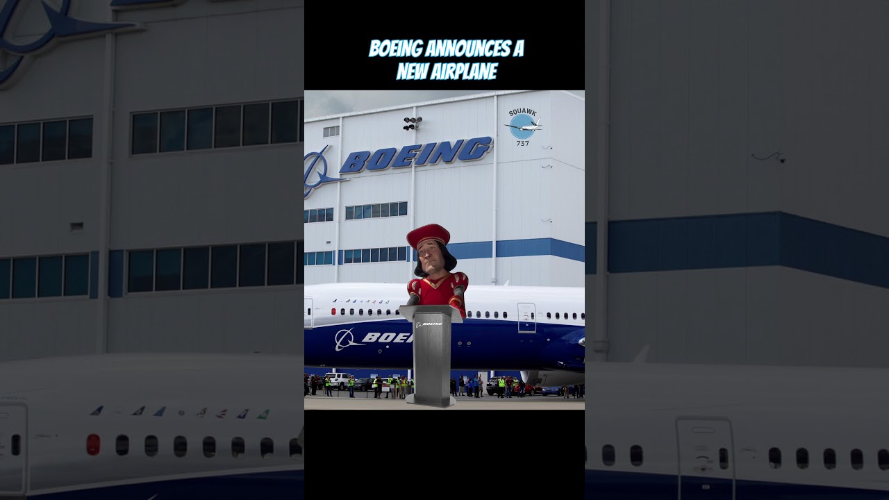 Boeing Announces A New Airplane 