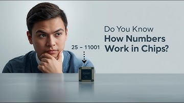 Zo begrijpen microchips getallen 😲| chipxpert #vlsitraining #bangalore #hyderabad