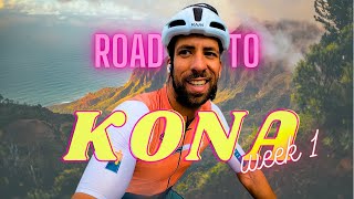 Week 1 road to Kona, entre dolor de rodilla y record de nado