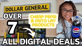 Dollar General Deals 4/214/27: Couponing at Dollar General: 8 ALL DIGITAL DEALS: CHEAP PEPSI