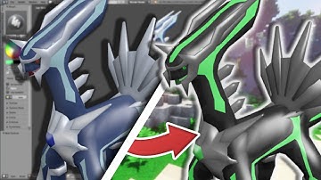 How to Make Your Own 3D Pokemon Using Blender! | Easy Tutorial