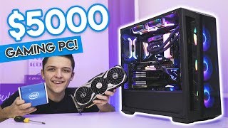 Today i'll be taking you over my new $5000 gaming & editing pc build!
this insane build features the intel core i9 9900k, rtx 2080ti and 2tb
of super fas...