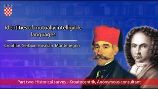 Croatian language: Identities of mutually intelligible languages - Serbian - Bosnian - Montenegrin screenshot 1