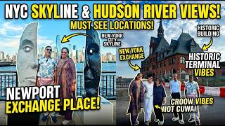 US Tour day - 3 | Hudson River | New York City Skyline | Newport Exchange Place