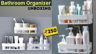 Bathroom Organizer Unboxing @Rs250 | Unboxing Spot