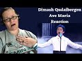DIMASH - AVE MARIA - NEW WAVE 2021! WOW!!!! (REACTION)