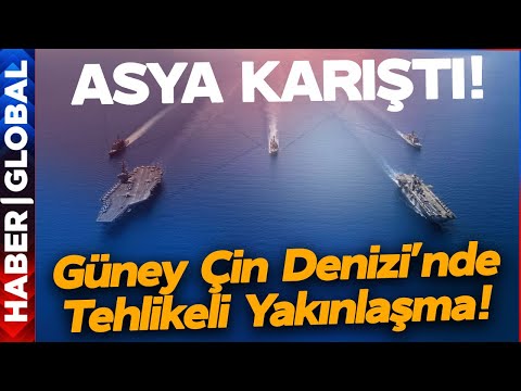 Asya Karıştı! Çin ile Filipinler Birbirine Girdi! Güney Çin Denizi'nde Sular Isındı!