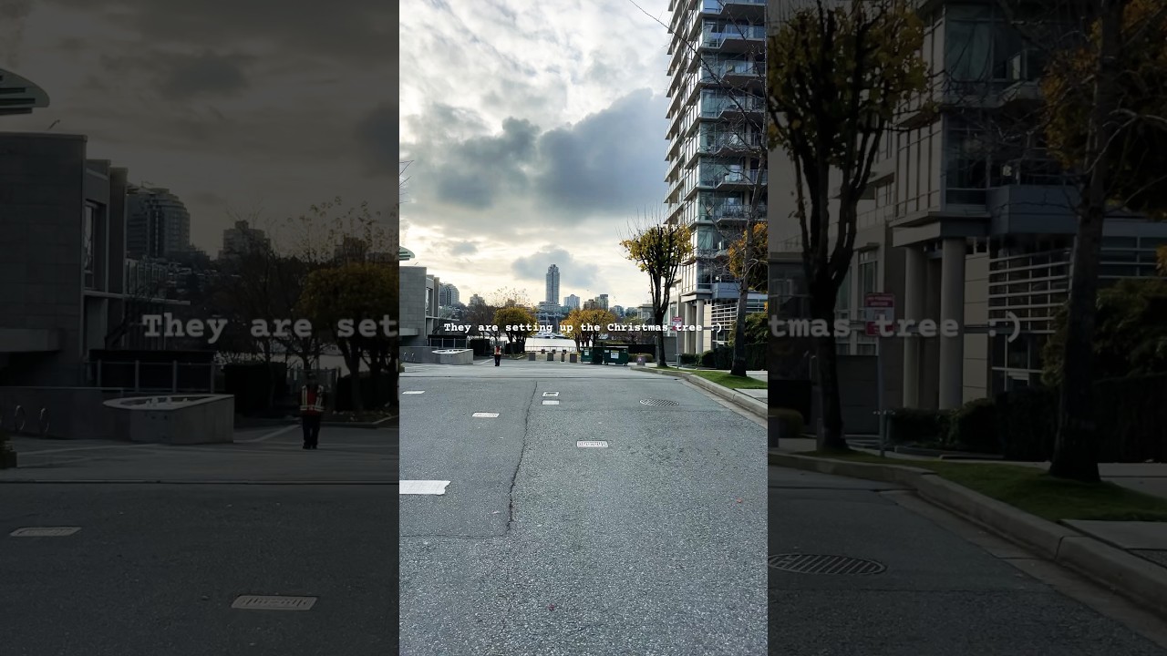 A walk in a residential neighborhood in yaletown! 