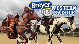 Making a Breyer Model Western Saddle Set