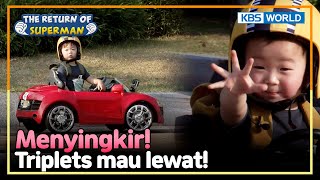 [IND/ENG] Hati-hati! Daehan Minguk Manse lagi nyetir mobil! | Nostalgia Superman | KBS 141109