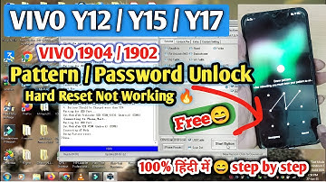 Vivo Y12 / Y15 / Y17 Pattern Unlock Miracle | Vivo Y12 ( 1904 ) Pattern / Password Unlock 🔥🔥