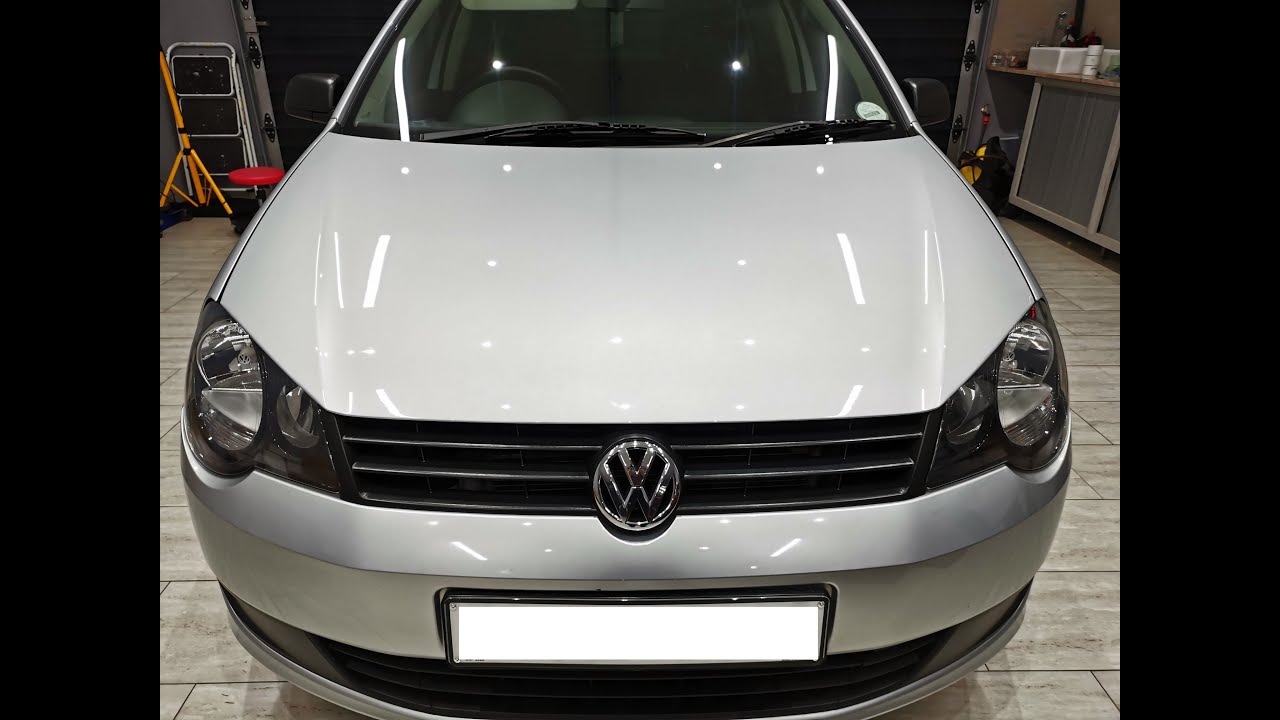 VW Polo - Single stage paint correction & wax application - YouTube