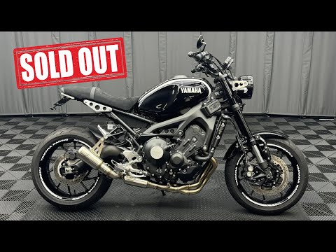 Sold: 2019 model XSR900 Black Metallic X, 1,185km, IXRACE full