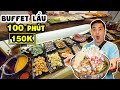 Bứt Tốc 100 Phút Với BUFFET LẨU 150K Núp Hẻm Cực Sâu Liệu Có Khiến Bao Tử No Căng Bụng ?