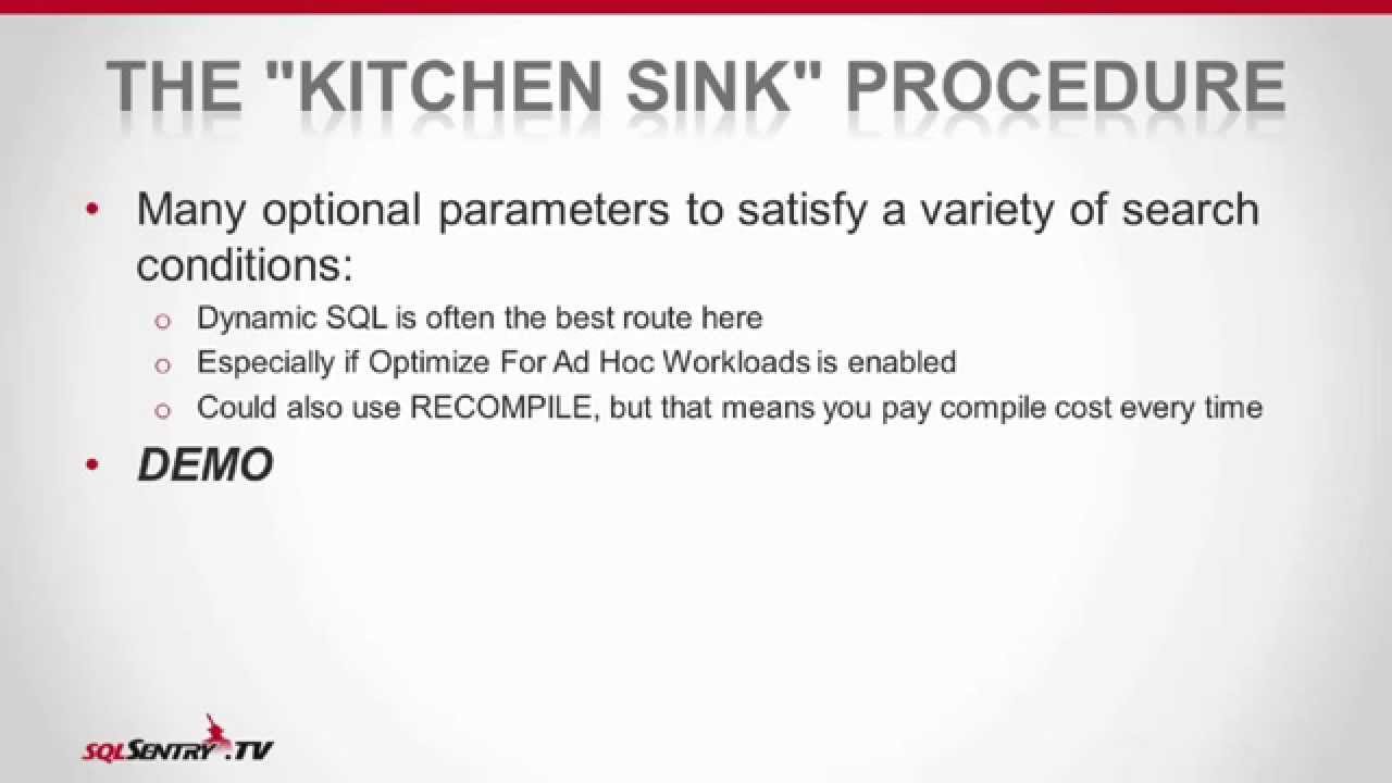 kitchen sink approach statistics