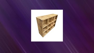 Scaffold Cube Storage compatible with ikea Kallax unit and other inserts