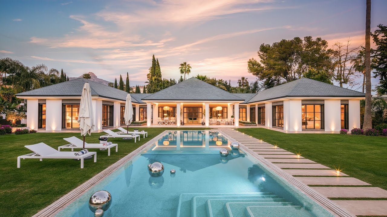 New Luxury Villa Front Line Golf, Las Brisas, Marbella, Spain | Drumelia