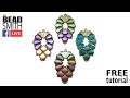 BeadSmith FB Live: Aosa Earrings with Ginkos, Paisley Duos & Cymbals