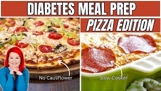 2 Low Carb Pizza Recipes that are PERFECT for Your Prediabetes Meal Plan | NO CAULIFLOWER by Dietitian Shelly 2,700 views 4 months ago 8 minutes, 35 seconds