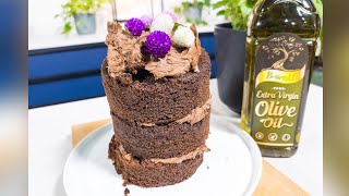 Recipe: dark chocolate, orange & olive oil cake (bwell)