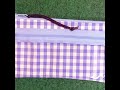ミシンおじさんのビニール財布