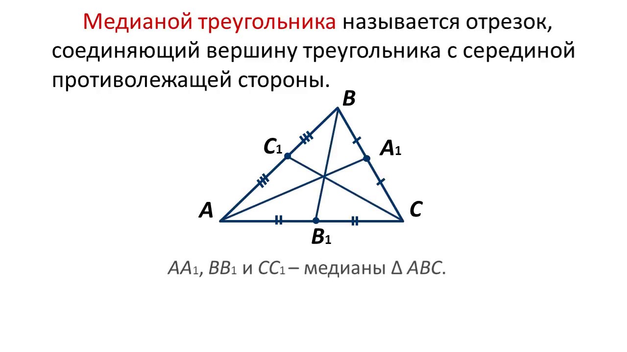 Провести три медианы в треугольнике. Медиана биссектриса и высота треугольника. Что такое Медиана треугольника в геометрии 7 класс. Медиана биссектриса и высота треугольника 7 класс. Мпжианы в треугольнике.
