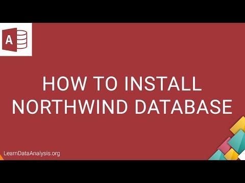 1.1 How to install the Northwind Sample Database for MS Access 2016