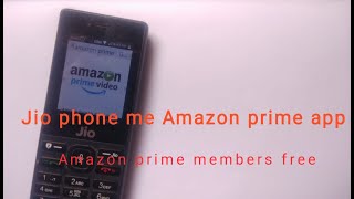 Jio phone me Amazon prime app | Amazon prime members free screenshot 4