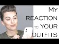 MY REACTION to YOUR OUTFITS / July OOTD / OOTW / Styling Tips / Minimalist Wardrobe / Emily Wheatley