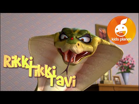 RIKKI TIKKI TAVI Episode 13 | cartoons for kids | stories for children | Jungle book by R. Kipling