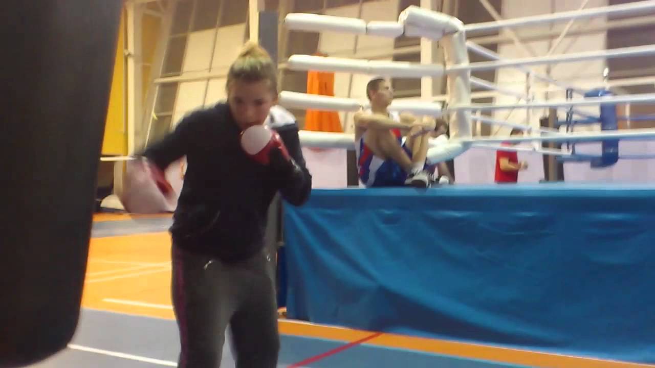 Женский бокс Female boxing YouTube