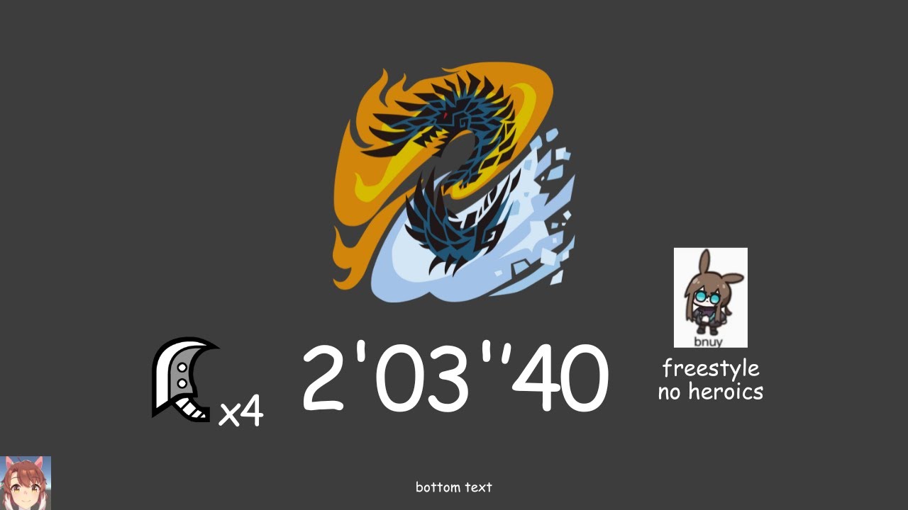 [MHWI:PC] Dawn of the Deathstar Alatreon 4p GS No Heroics | 2'03''40