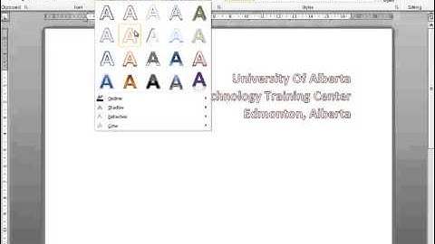Font Formats and Mini toolbar 6
