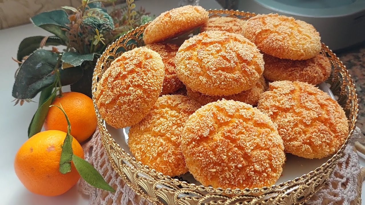 بدون بيض ولا زبدة ولا دقيق ‼️حضريهم في  10دقائق حريشات فالفرن