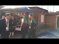 Bangladesh Cricket The Tigers side arriving at The Oval CT2107