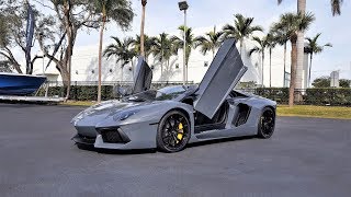 Lamborghini Aventador LP 700-4 ANGRY BULL RIDE Exhaust Sound Acceleration from lamborghini Miami