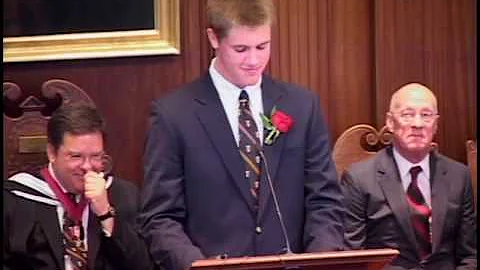 Michael I. Feeney Valedictory Speech