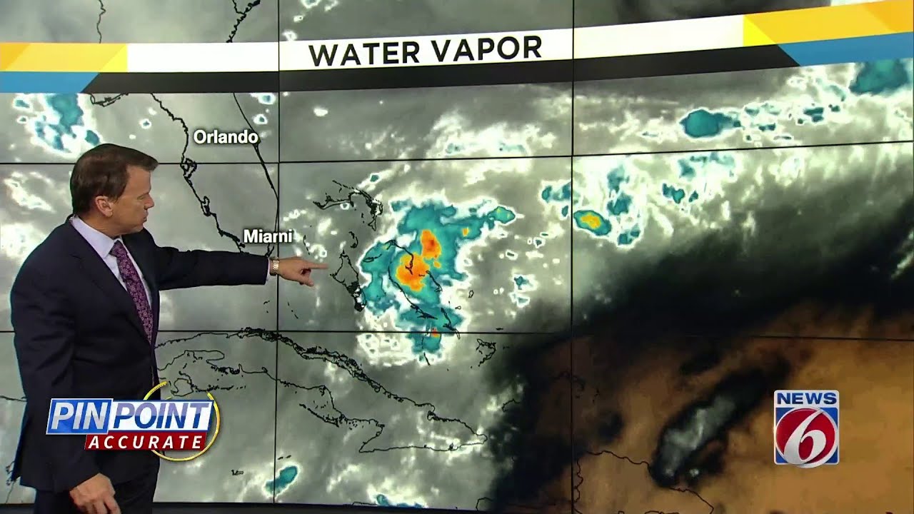 newspaper mockup System near Bahamas could bring heavy rain to Florida this weekend