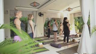 Morning Yoga Flow at Escape Haven Bali Retreats
